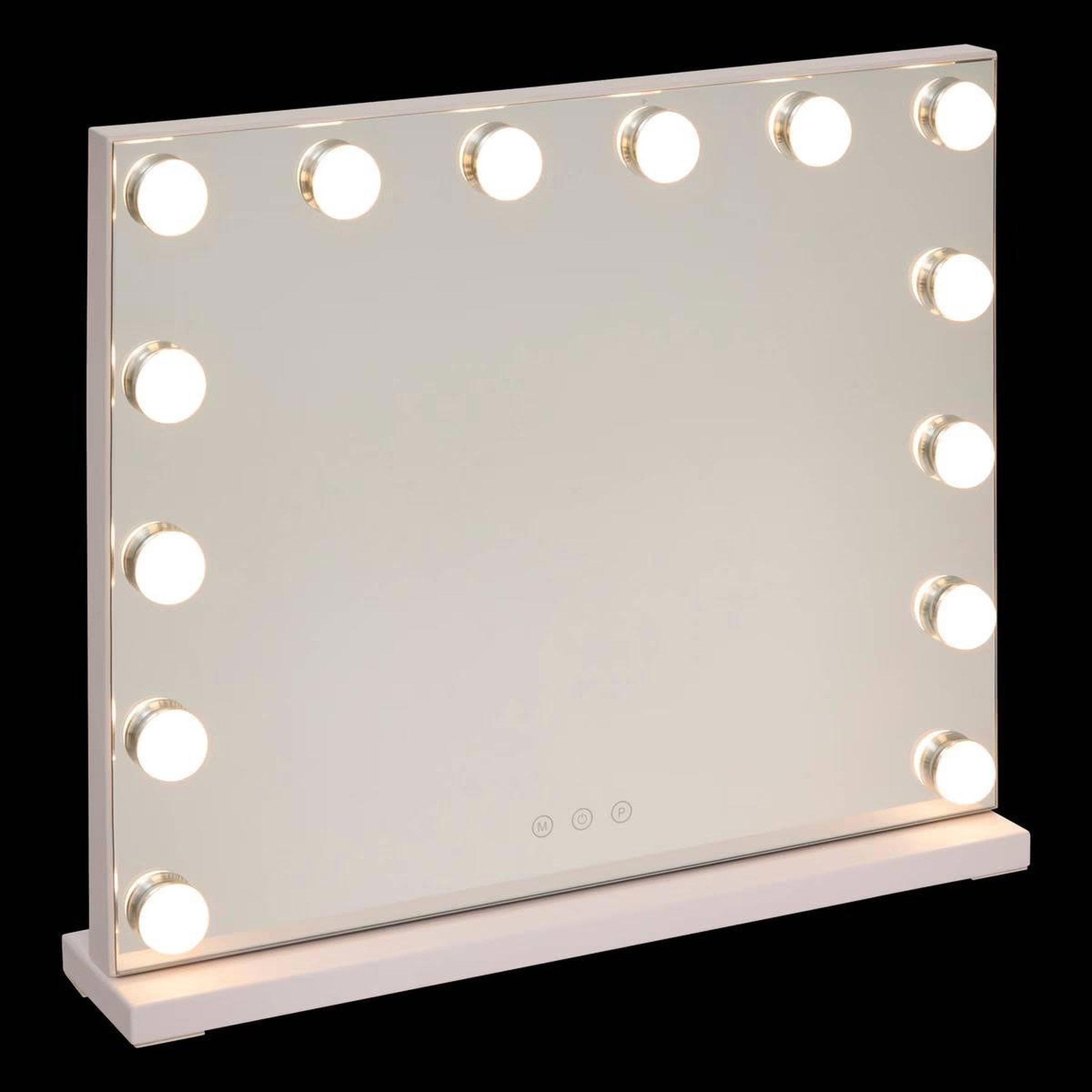 Voir la diapositive 2 : FIVE Miroir led tactile  holly  50cm blanc