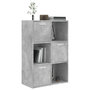 Voir la diapositive 4 : VIDAXL Armoire de rangement Gris beton 60x29,5x90 cm Bois d'ingenierie