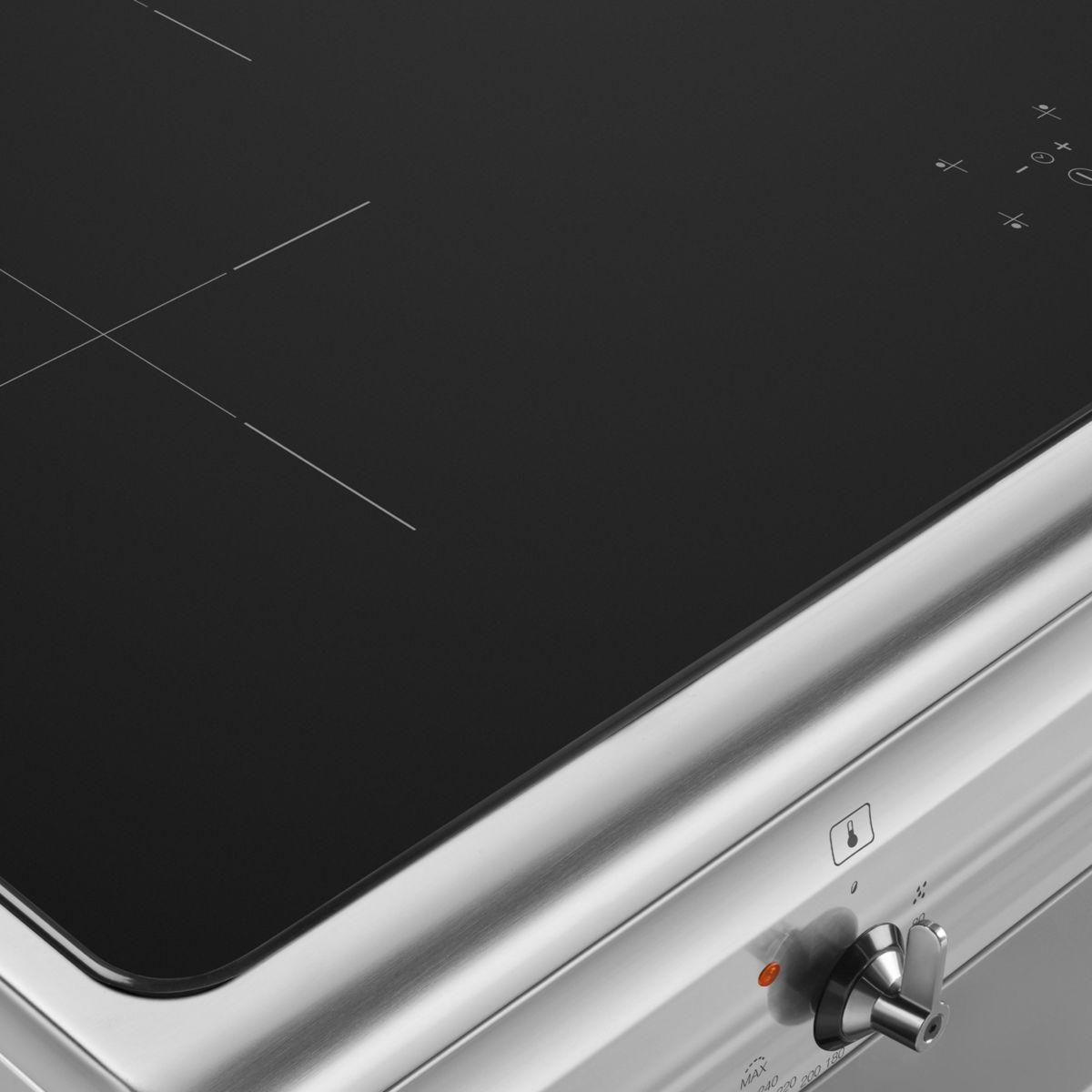 SMEG Piano de cuisson induction CG90CIXT