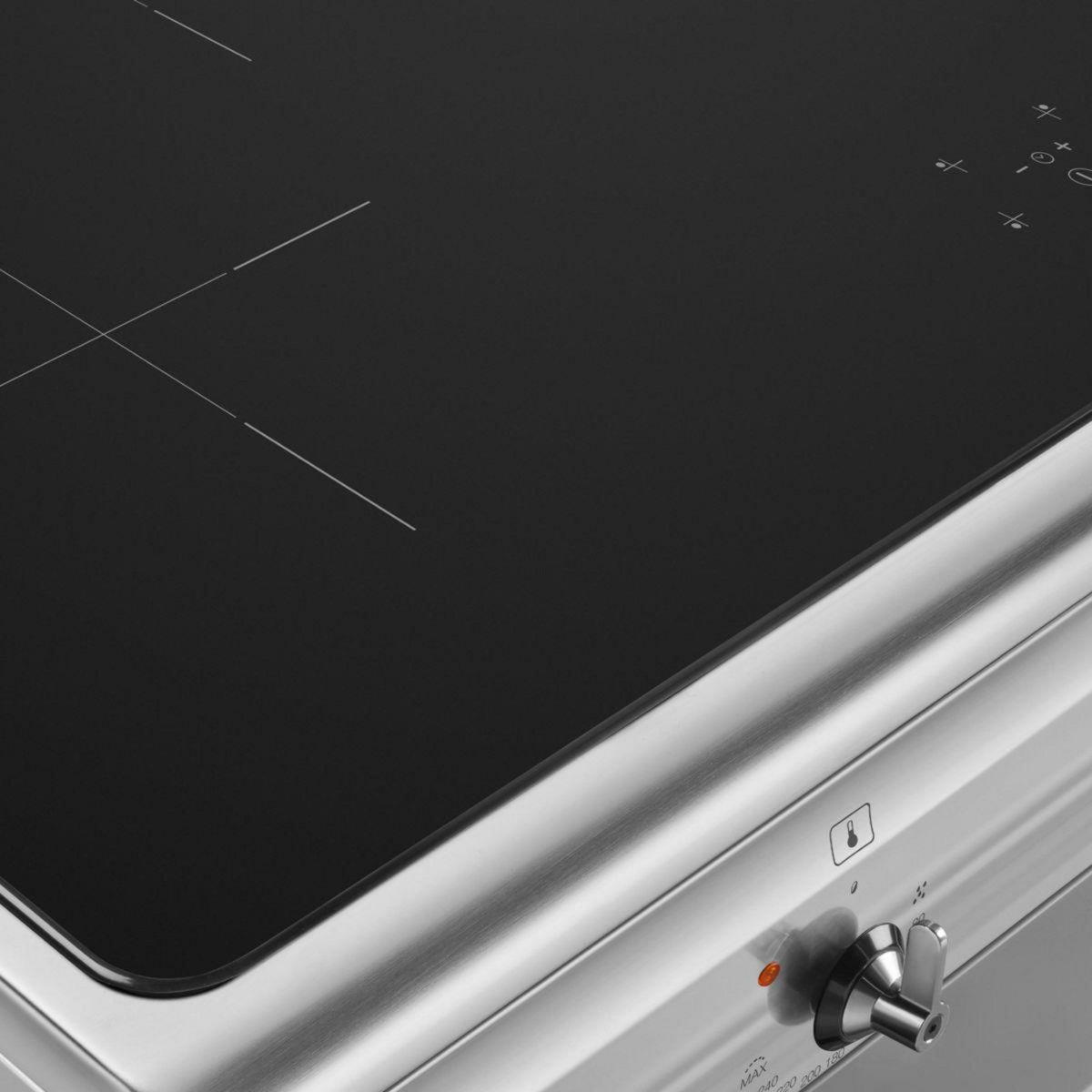 SMEG Piano de cuisson induction CG90CIXT