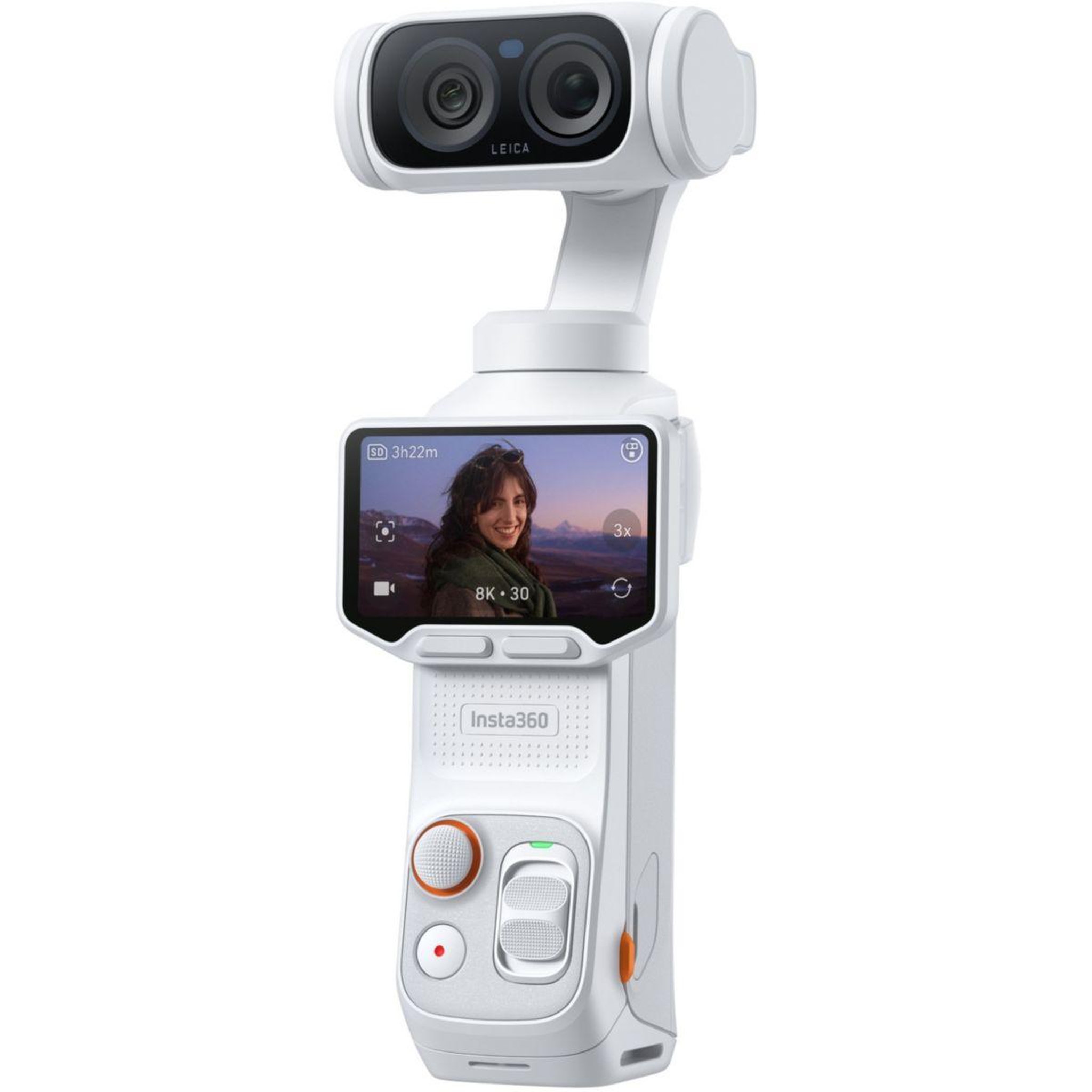 Voir la diapositive 3 : INSTA360 Caméra 360 luna ultra creator bundle stellar white