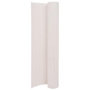 Voir la diapositive 1 : VIDAXL Cloture de jardin double face 90x400 cm Blanc