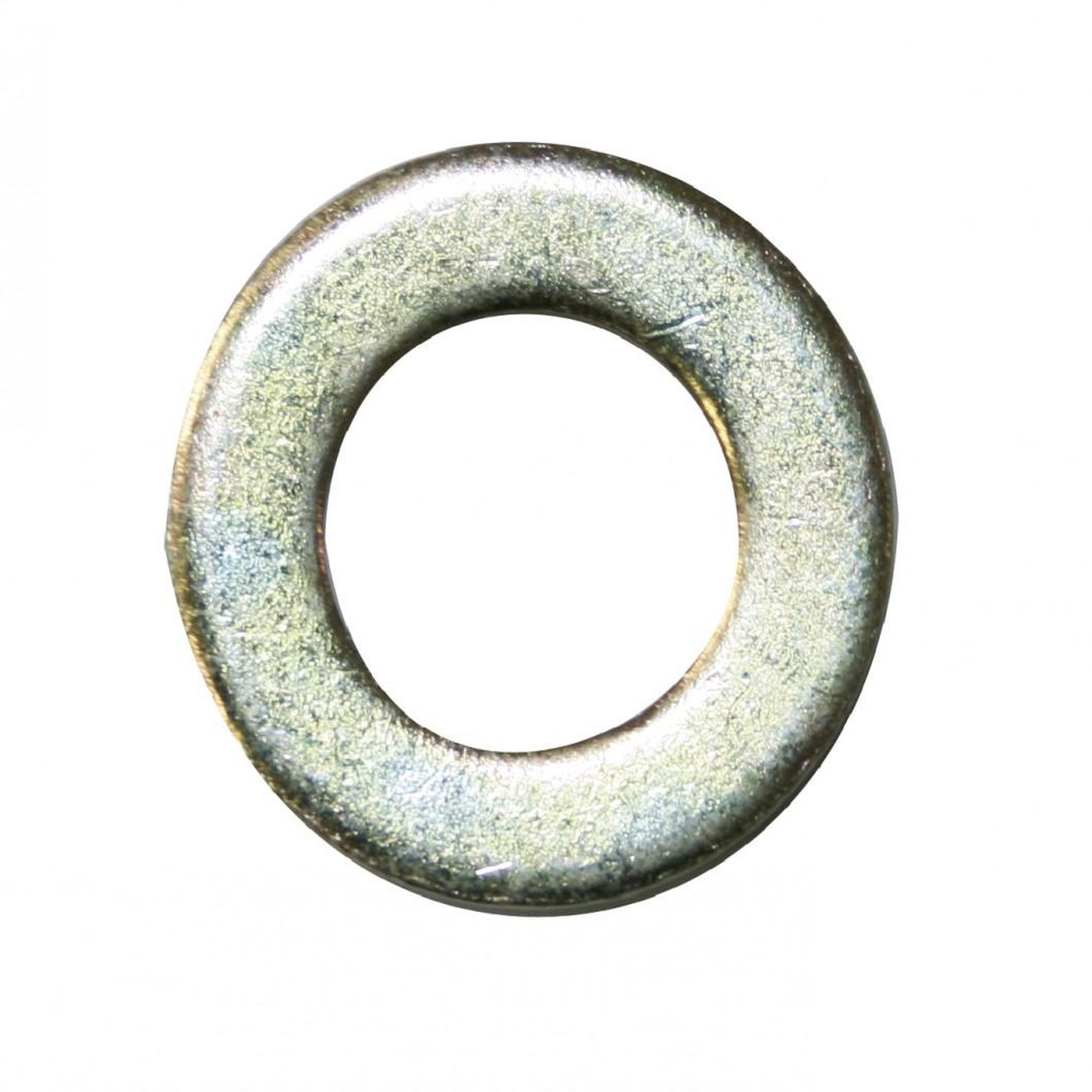CENTRALE BRICO Lot de 4 rondelles acier zingué, H.3 x L.30 x P.30 mm