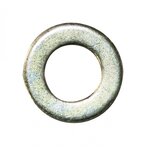 CENTRALE BRICO Lot de 4 rondelles acier zingué, H.3 x L.30 x P.30 mm