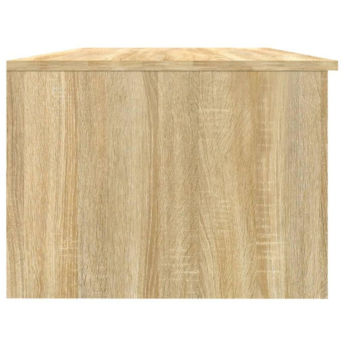 VIDAXL Table basse chene sonoma 102x50x36 cm bois d'ingenierie