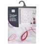 Voir la diapositive 4 : Paris Prix Paire de Voilages  Hoops  60x90cm Rouge