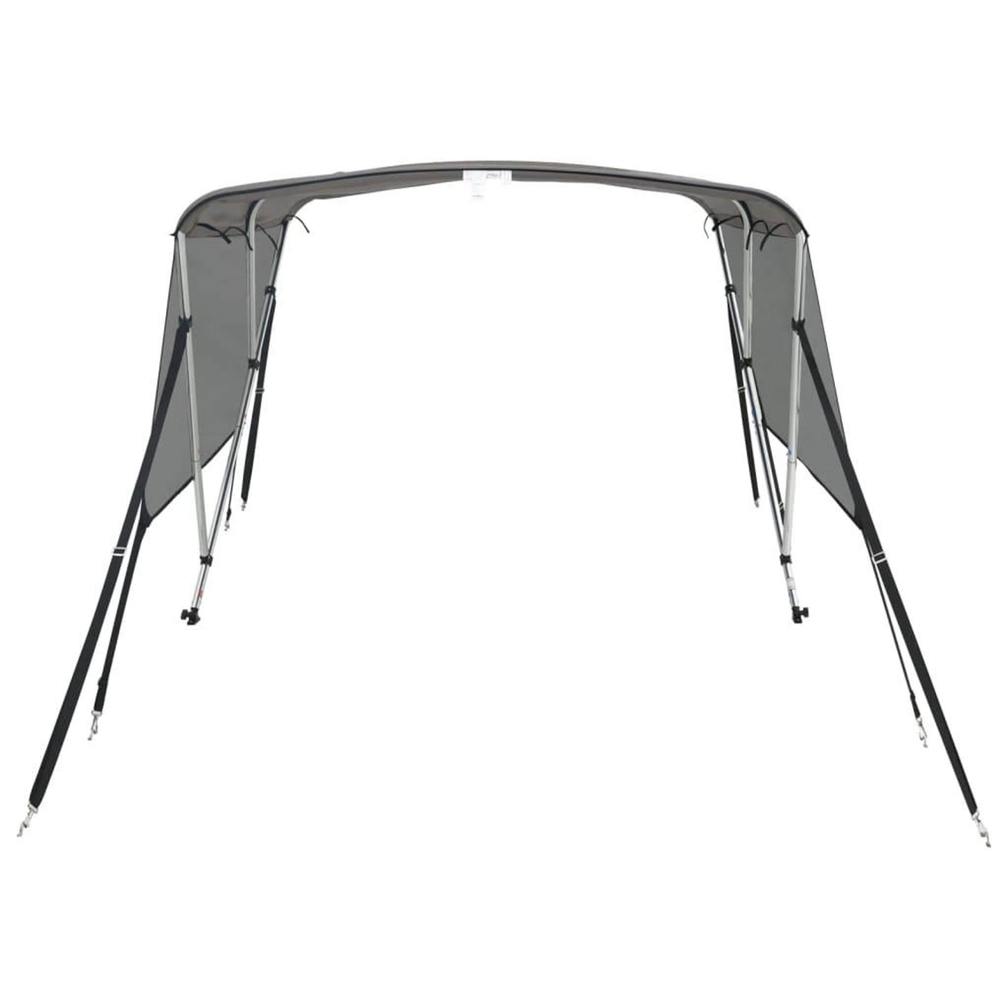 Voir la diapositive 4 : VIDAXL Toit bimini a 3 arceaux parois en maille 183x(170-182)x137 cm