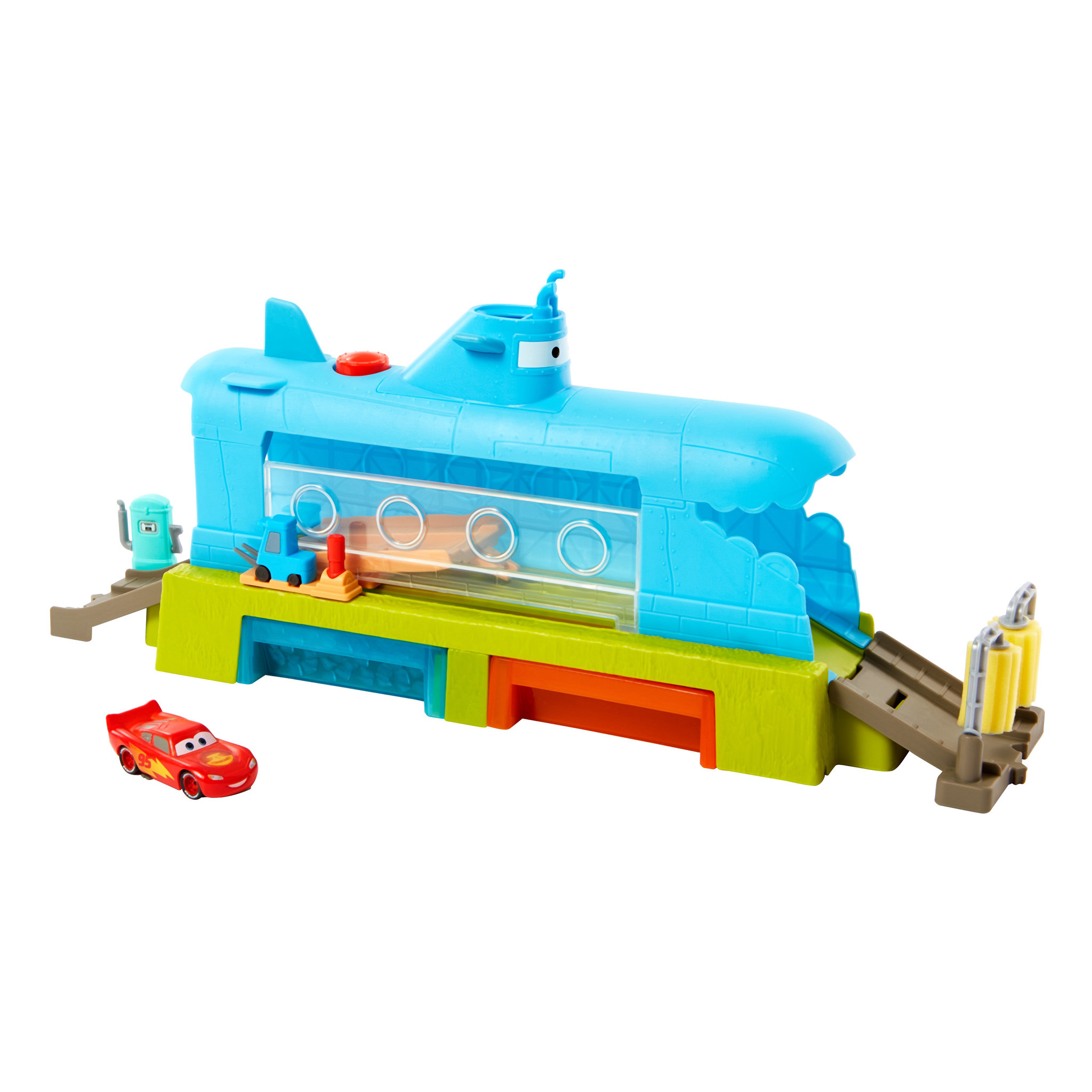 Voir la diapositive 1 : MATTEL Cars Station de Lavage Sous-marin