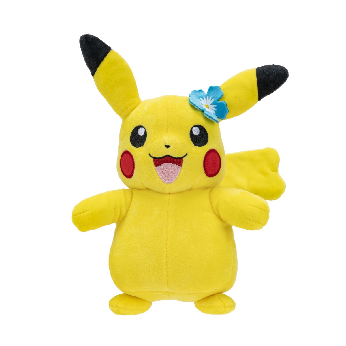 BANDAI Peluche Pokémon Pikachu 20 cm fleurs