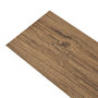 Voir la diapositive 2 : VIDAXL Dalle de plancher PVC autoadhesif 5,02 m^2 2 mm marron noyer
