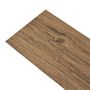 Voir la diapositive 2 : VIDAXL Dalle de plancher PVC autoadhesif 5,02 m^2 2 mm marron noyer