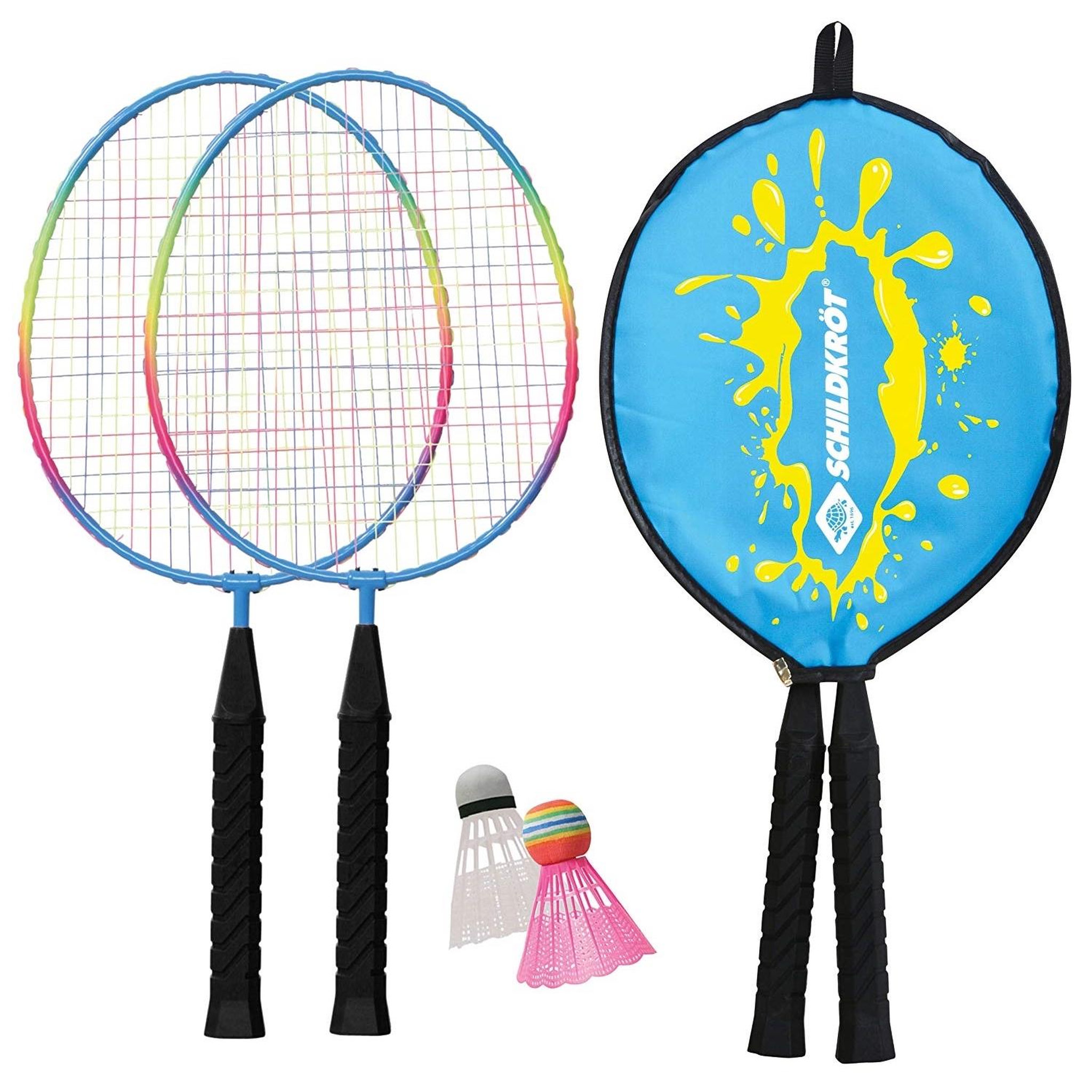 SCHILDKRÖT FUN SPORT Sk Badminton Set Junior avec housse 2 Raquettes