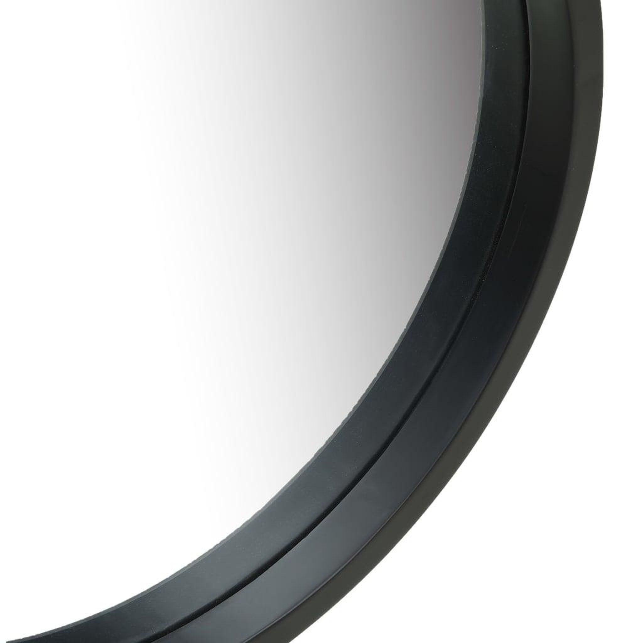 Voir la diapositive 3 : VIDAXL Miroir mural avec sangle 40 cm Noir
