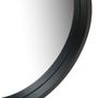 Voir la diapositive 3 : VIDAXL Miroir mural avec sangle 40 cm Noir