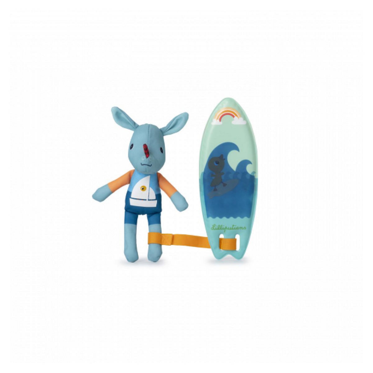 LILLIPUTIENS Joe surfeur magique - Jouet pour le bain