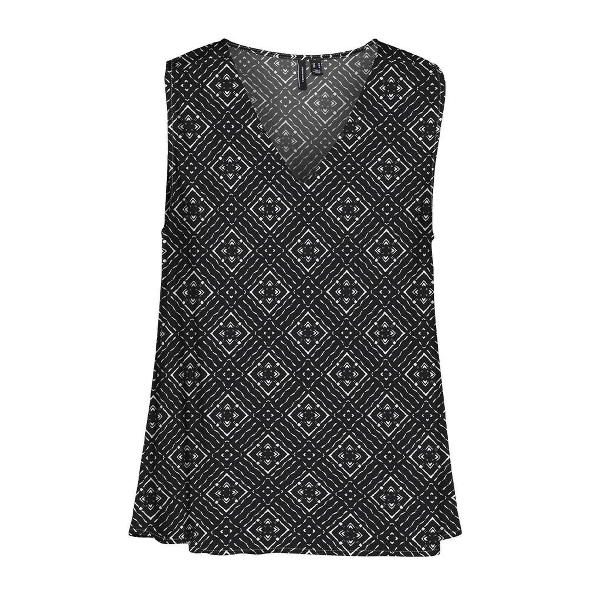 Vero Moda Blouse /Blanc à Motifs Femme Vero Moda Easy Joy. Coloris disponibles : Noir
