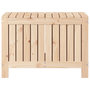 Voir la diapositive 5 : VIDAXL Boîte de rangement de jardin 76x42,5x54 cm Bois massif de pin