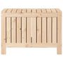 Voir la diapositive 5 : VIDAXL Boîte de rangement de jardin 76x42,5x54 cm Bois massif de pin