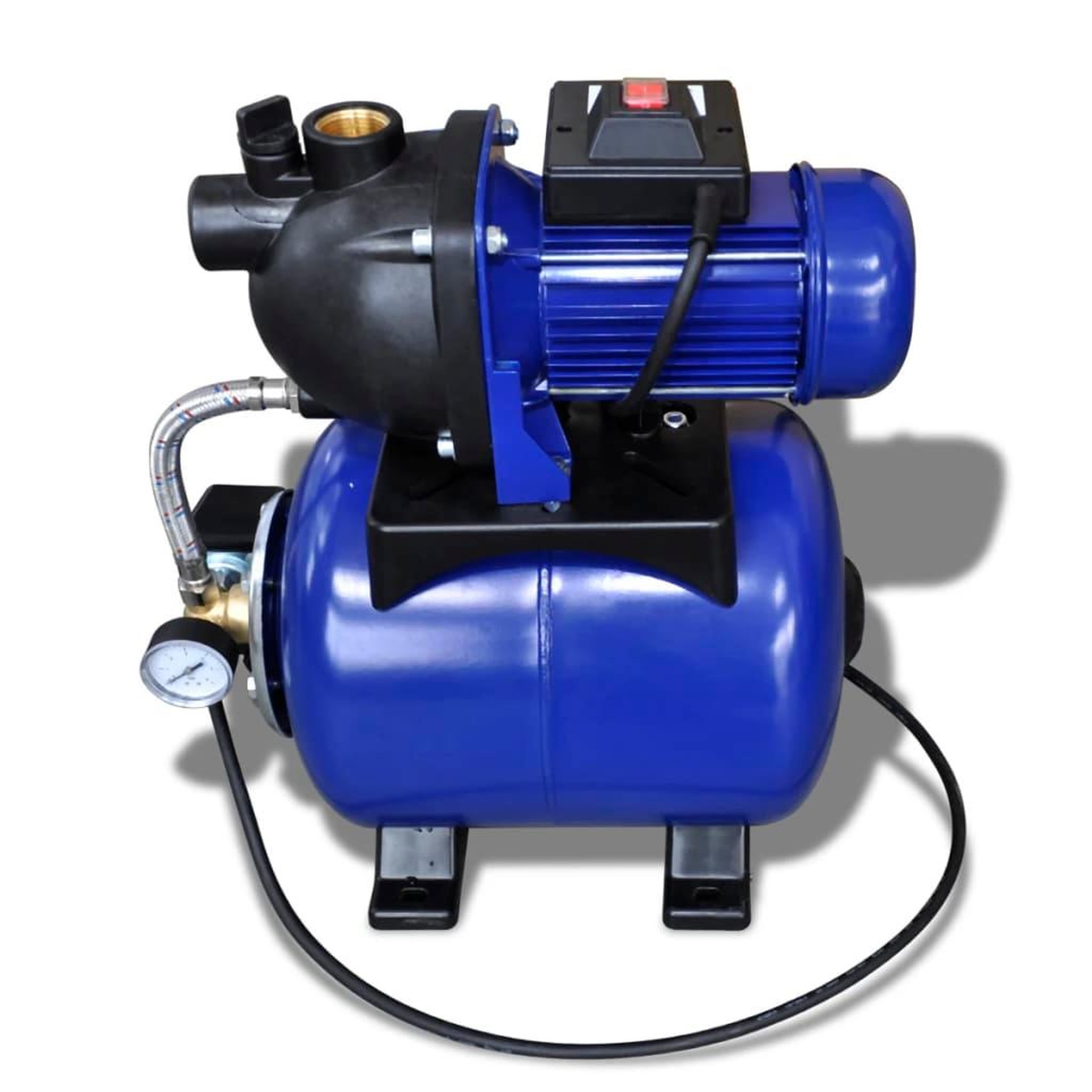 Voir la diapositive 4 : VIDAXL Pompe electrique de jardin 1200w bleu