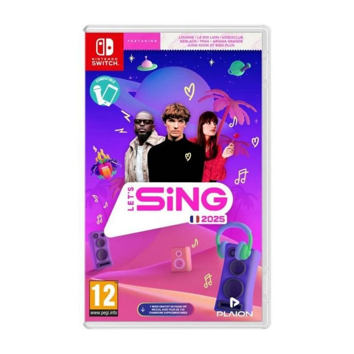 Koch Media Let's Sing 2025 - Jeu Nintendo Switch