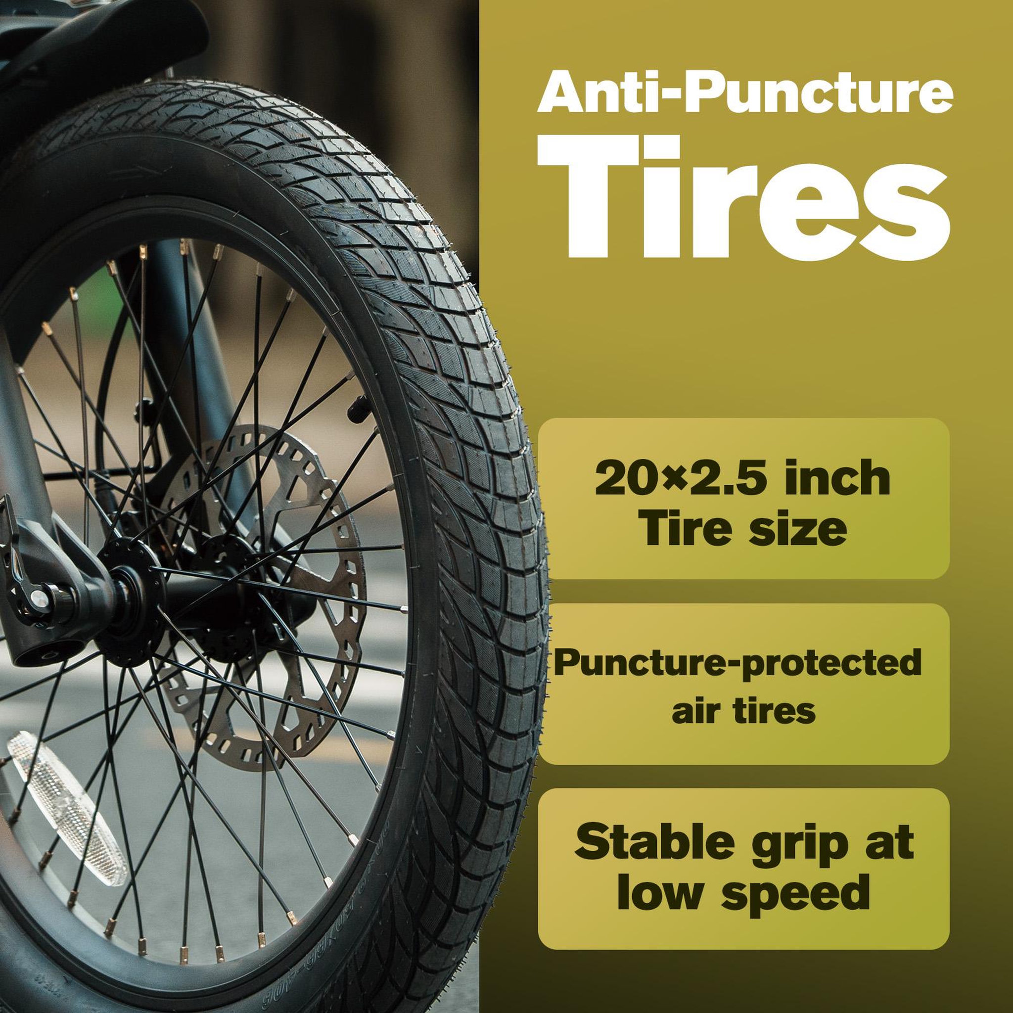 Voir la diapositive 6 : FAFREES Tricycle électrique fafrees f20 mate ii 25 ah