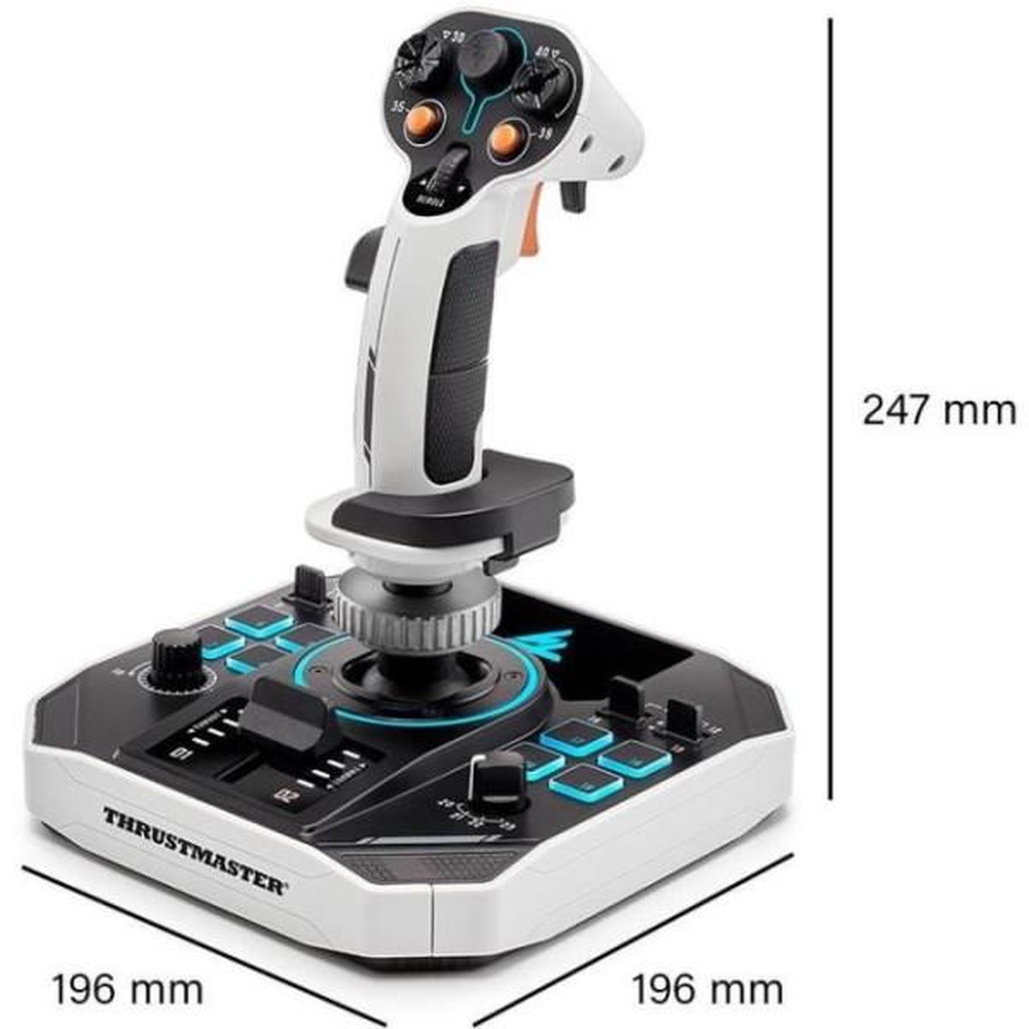 Voir la diapositive 6 : Thrustmaster Joystick Joystick SOL-R 1 Flightstick