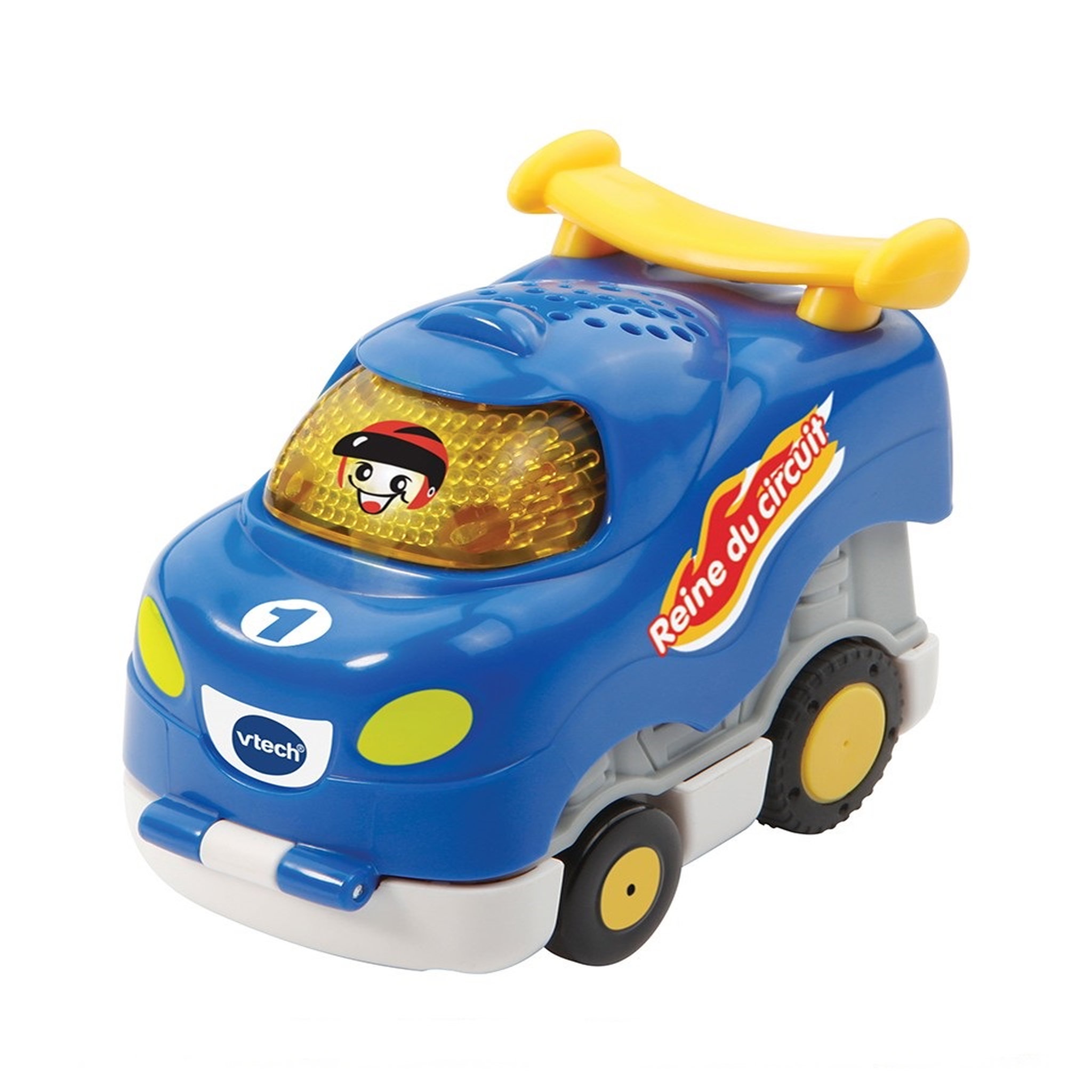 VTECH Véhicules push & go Tut tut bolides - Fanny, Reine du circuit