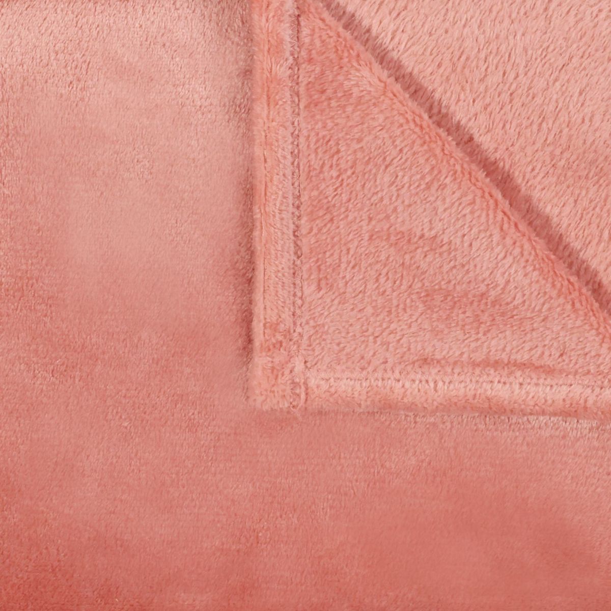 ACTUEL Plaid uni en polyester COLORAMA 