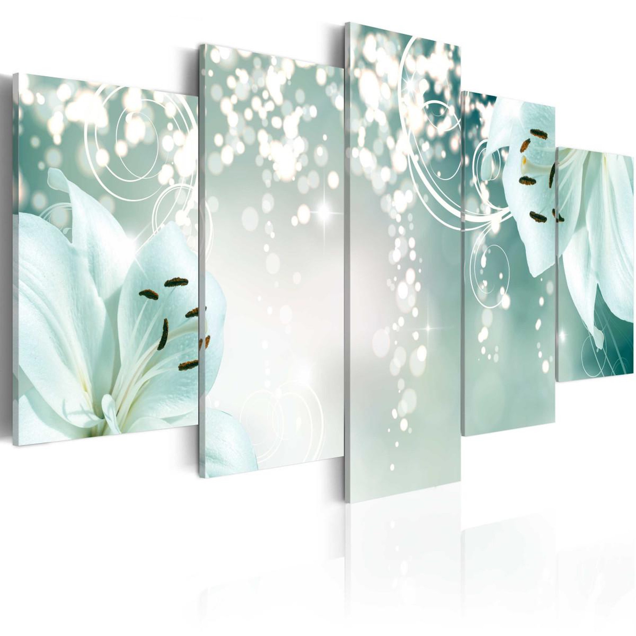Voir la diapositive 1 : Paris Prix Tableau Imprimé  Magic Green Composition