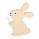 Artemio Soliflore en bois 18 x 24 x 2,5 cm - Lapin