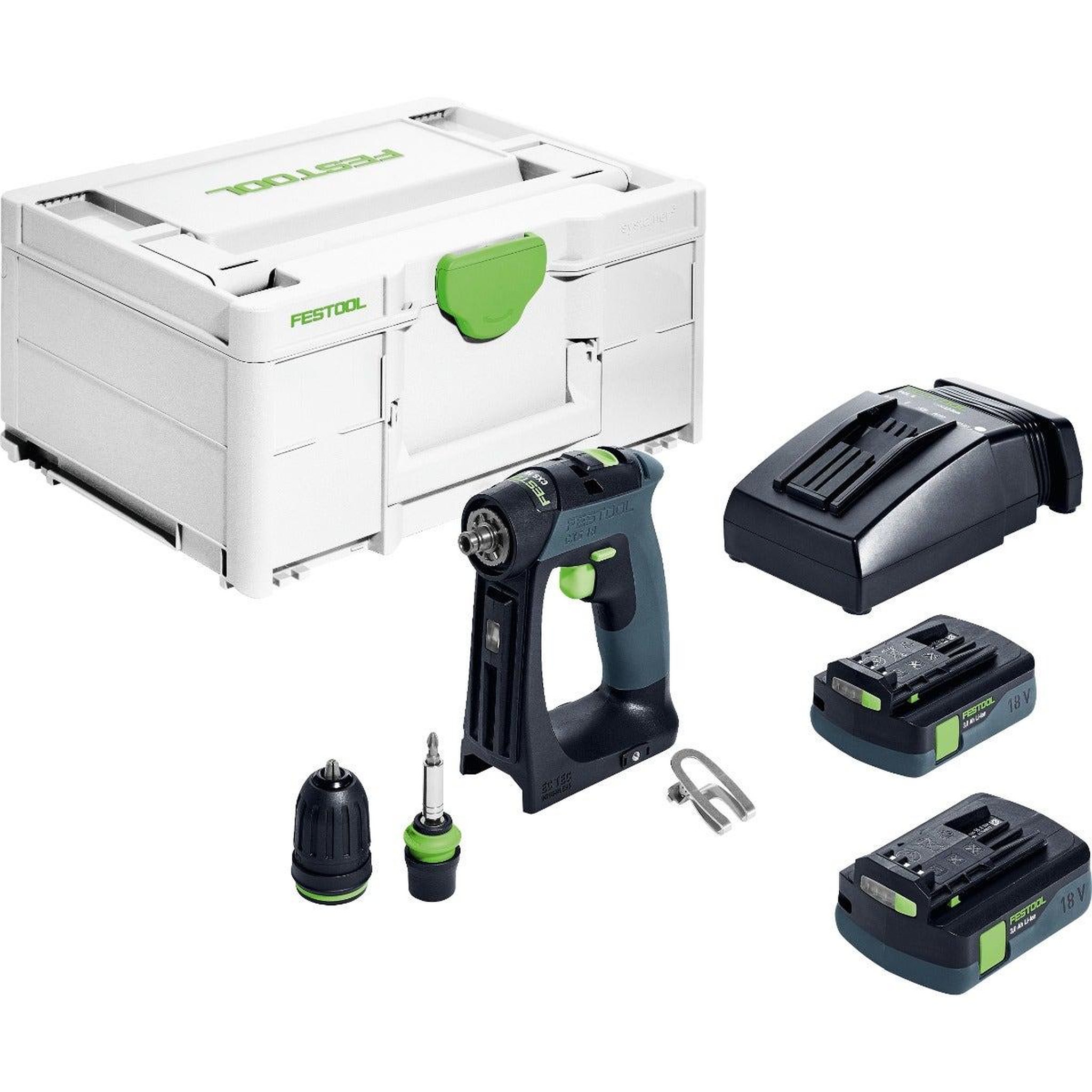 FESTOOL Perceuse-visseuse sans fil cxs 18 c 3,0-plus