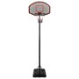 Voir la diapositive 2 : VIDAXL Support de basket-ball Noir 282-352 cm Polyethylene
