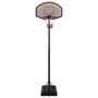 Voir la diapositive 2 : VIDAXL Support de basket-ball Noir 282-352 cm Polyethylene