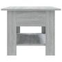 Voir la diapositive 4 : VIDAXL Table basse sonoma gris 102x55x42 cm bois d'ingenierie