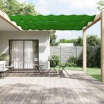 VIDAXL Auvent vertical Vert clair 100x1000 cm Tissu oxford