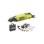 Voir la diapositive 1 : Ryobi Coffret outils multifonctions RYOBI 150W - 115 accessoires - arbre flexible - support télescopique