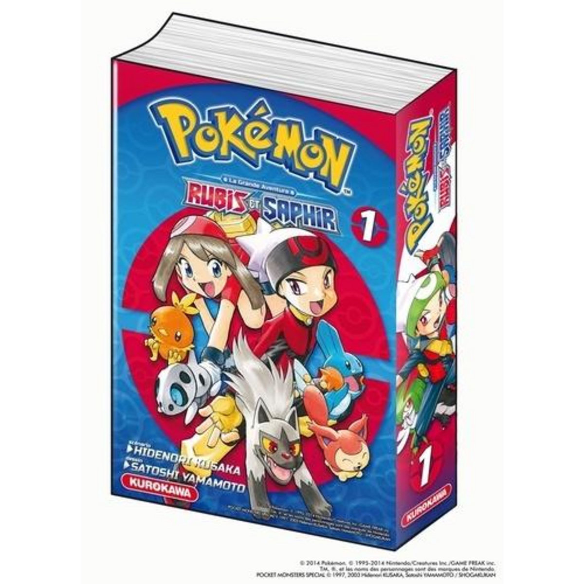 POKEMON LA GRANDE AVENTURE RUBIS ET SAPHIR TOME 1, Kusaka Hidenori