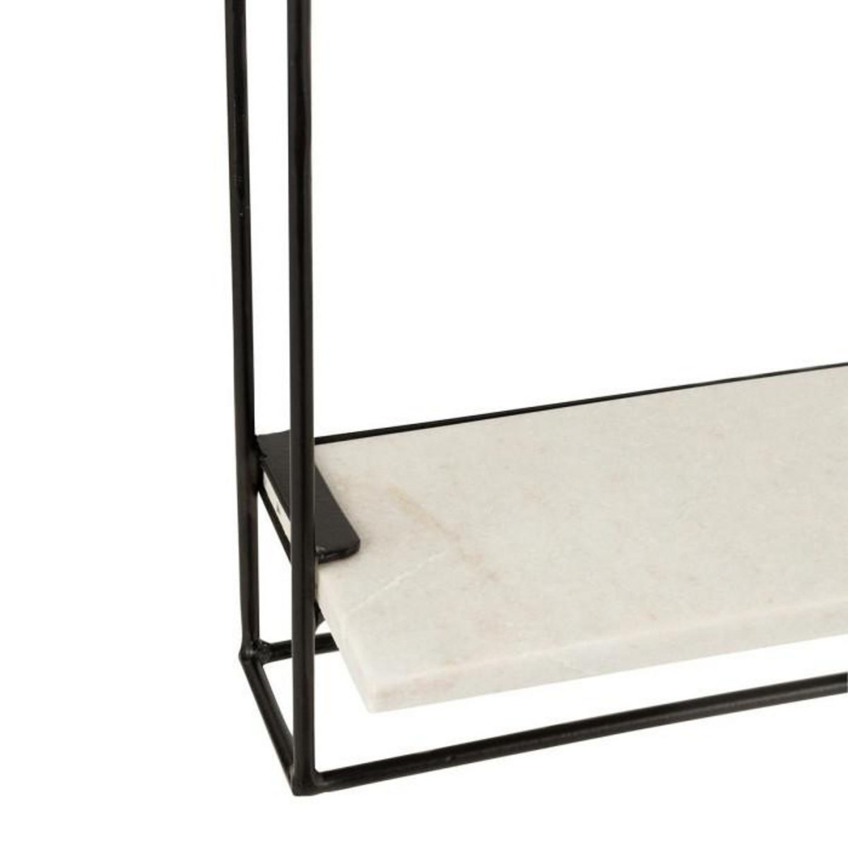 Paris Prix Étagère Murale  1 Plateau  35cm Noir & Blanc