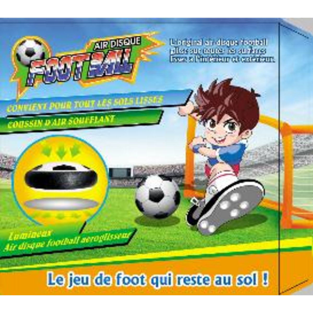 Air Disque Football   - Aéroglisseur lumineux