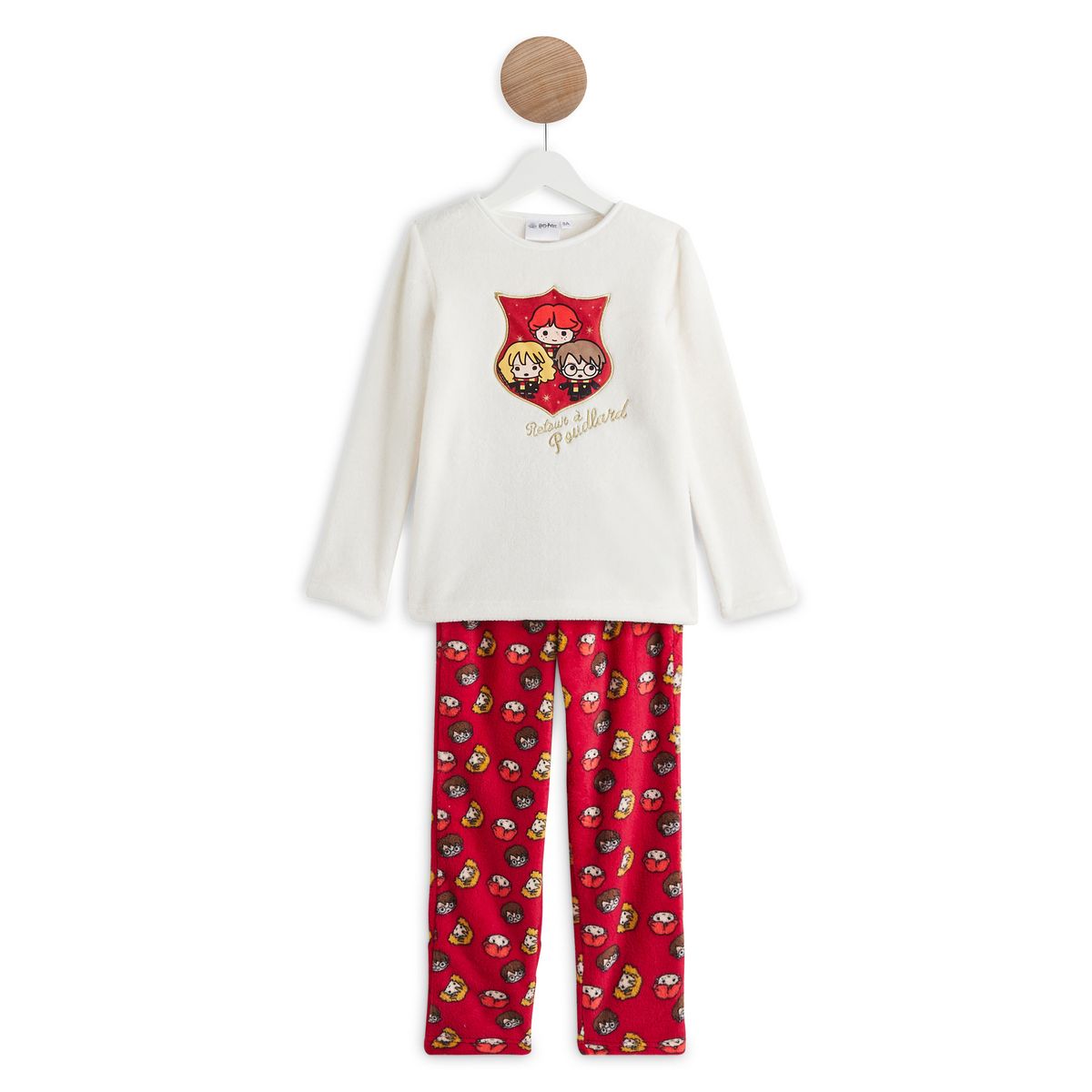 HARRY POTTER Ensemble pyjama peluche fille