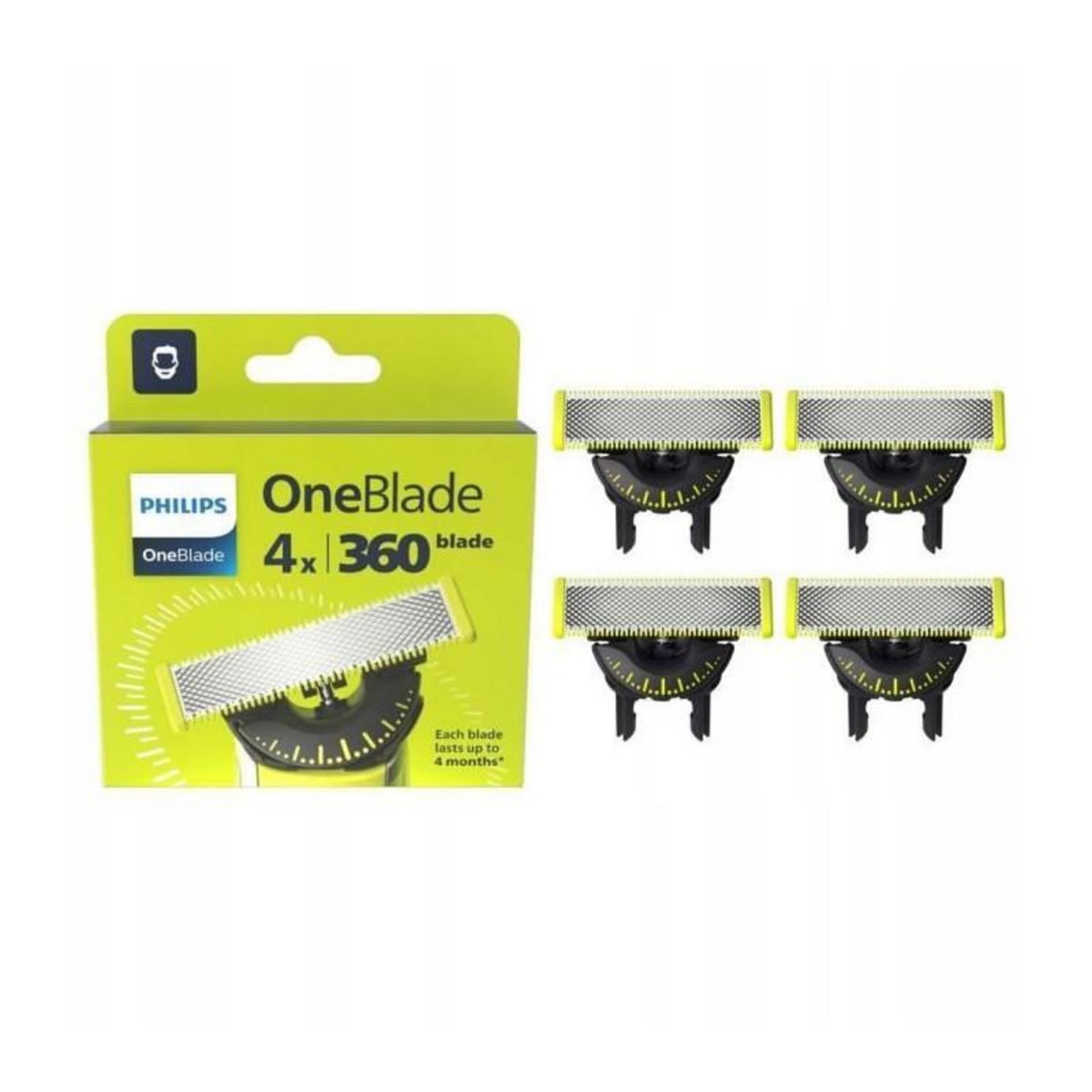 Philips Tete de rasoir - PHILIPS - QP Pack 4 lames