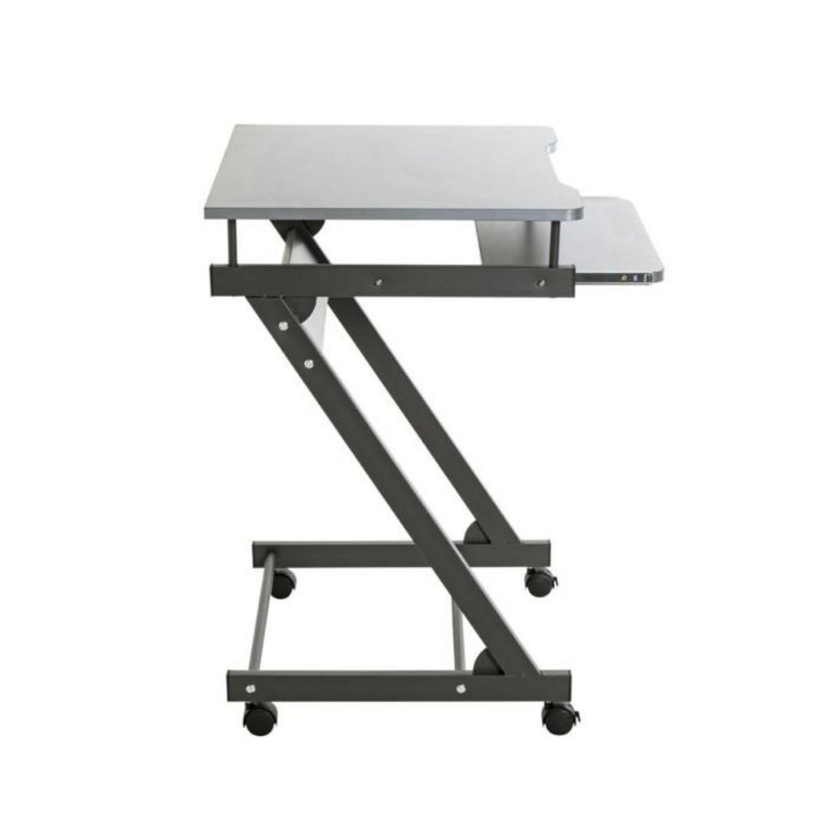 Paris Prix Bureau Design  Admira  75cm Chêne & Anthracite