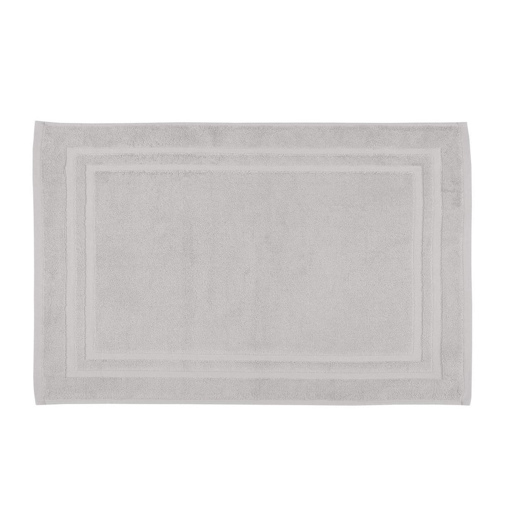 Voir la diapositive 1 : Eden Tapis de bain en coton lilas design et moderne