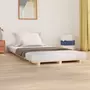 VIDAXL Cadre de lit 100x200 cm bois de pin massif