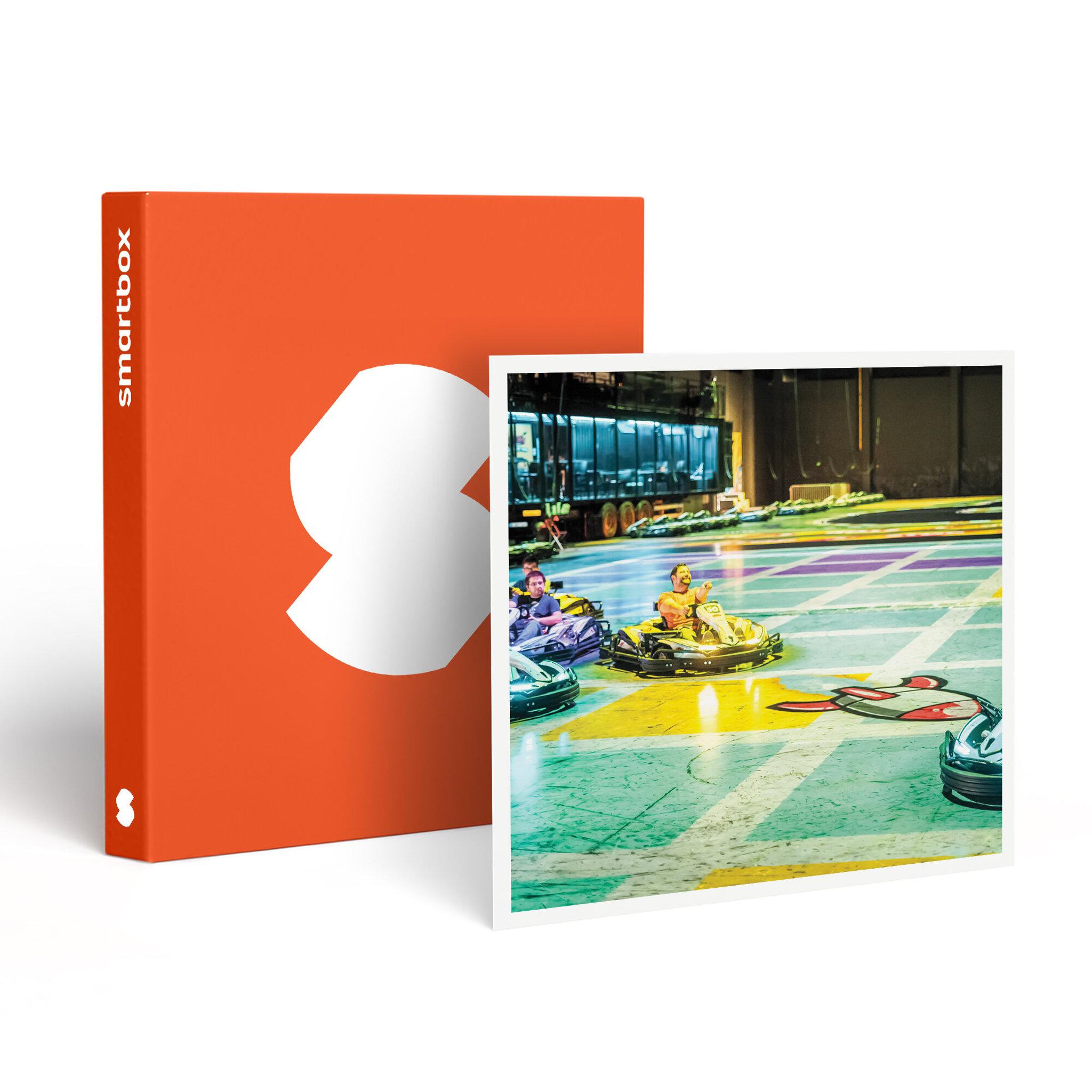 Smartbox 3 sessions de karting intéractif pour 3 personnes près de tours - coffret cadeau sport & aventure
