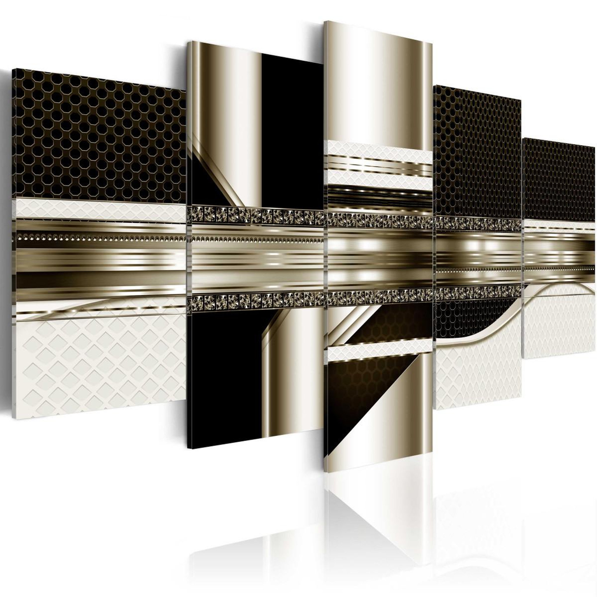Voir la diapositive 1 : Paris Prix Tableau imprimé  golden line