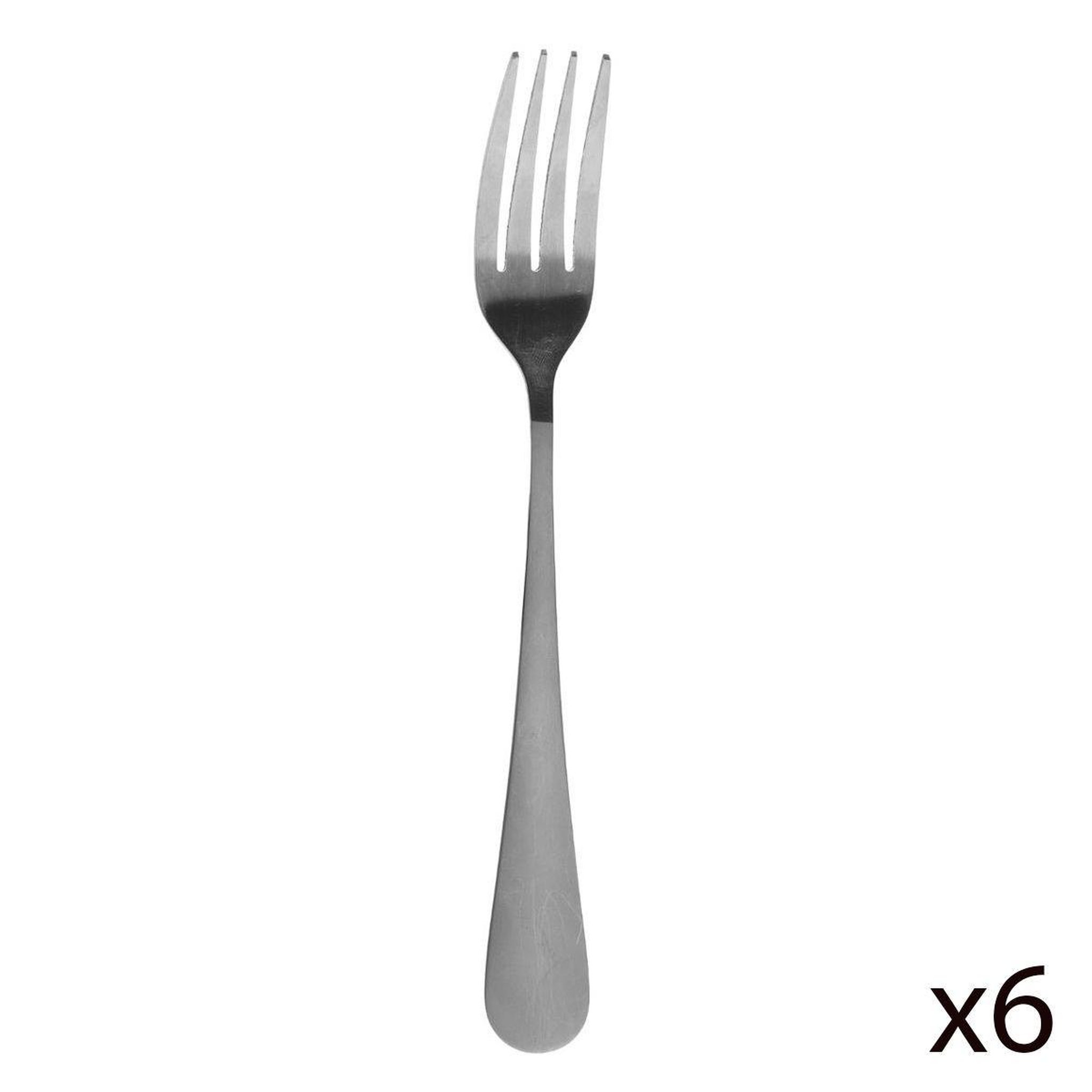 Voir la diapositive 2 : SECRET DE GOURMET Ménagère 24 pièces inox  satin  27cm argent