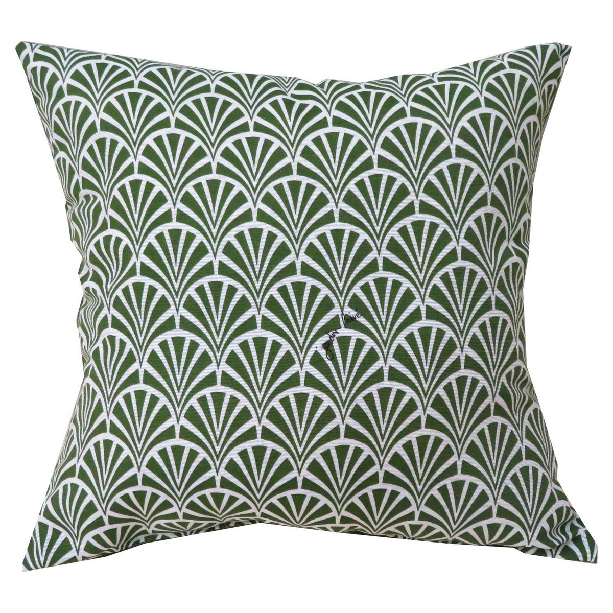 Jardin Privé Coussin déco 40x40cm vert avocat NORVEGE