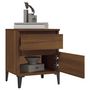 Voir la diapositive 4 : VIDAXL Tables de chevet 2 pcs Chene marron 40x35x50 cm