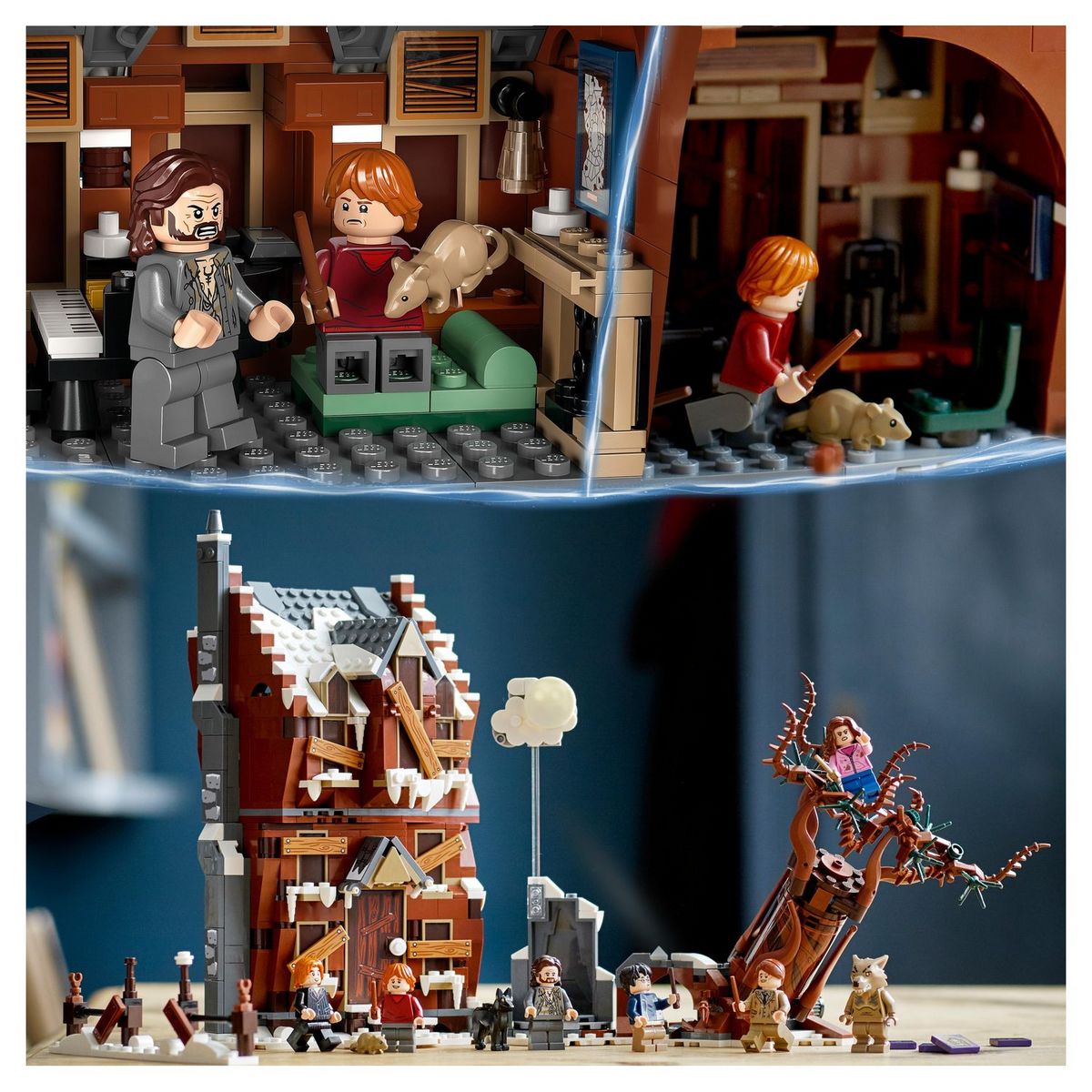 LEGO Harry Potter 76407 La Cabane Hurlante et le Saule Cogneur, Jouet et Minifigurine
